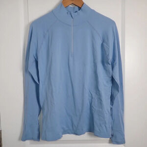 Athleta Women's 1/4 Zip Pullover Active Long Sleeve Top